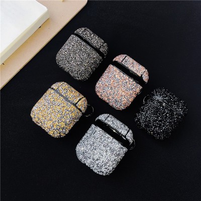 Fashion Women Glitter Diamond Earphone Case For Apple Airpods 1 2 Protective Cover For Apple Tws Earphone Earbuds Accessories